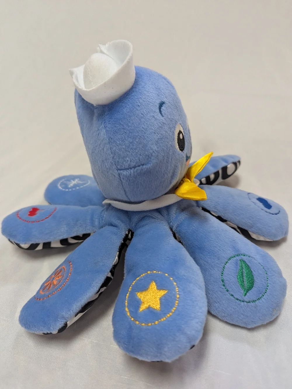 Baby Einstein Octoplush Musical Octopus Language Learning Stuffed Toy WORKS